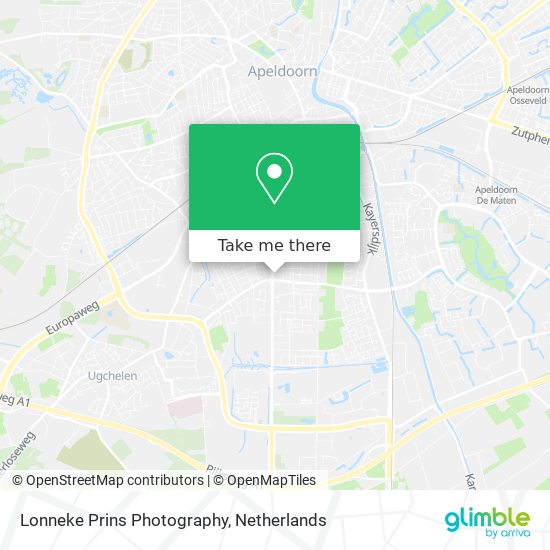 Lonneke Prins Photography map