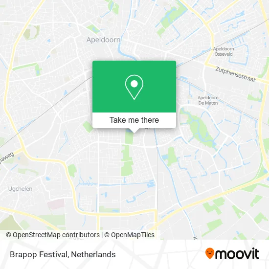 Brapop Festival map