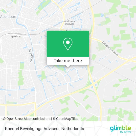 Kneefel Beveiligings Adviseur map