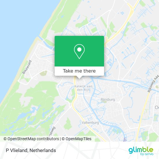 P Vlieland map