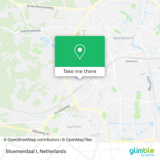 Bloemendaal t map