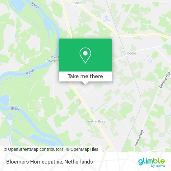 Bloemers Homeopathie map