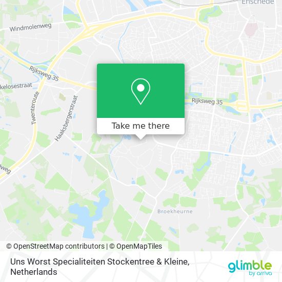 Uns Worst Specialiteiten Stockentree & Kleine Karte