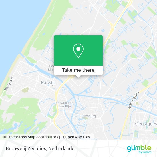 Brouwerij Zeebries map