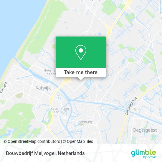 Bouwbedrijf Meijvogel map