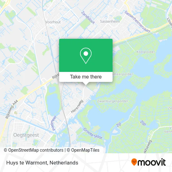 Huys te Warmont map