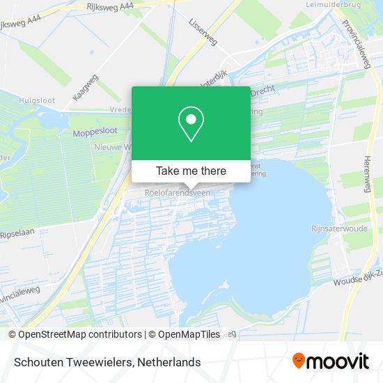 Schouten Tweewielers map