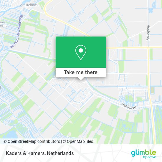 Kaders & Kamers map