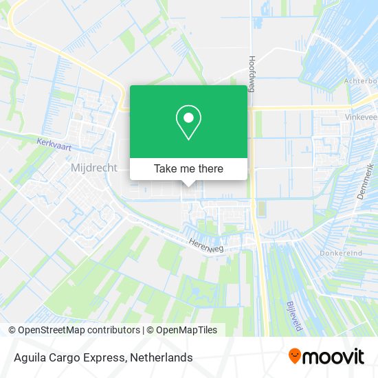 Aguila Cargo Express map
