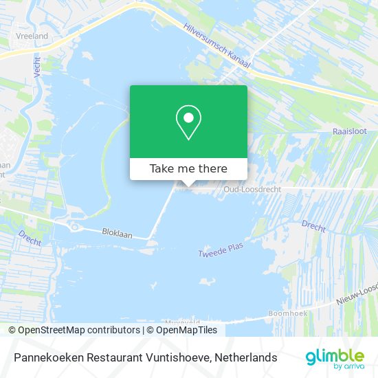 Pannekoeken Restaurant Vuntishoeve map