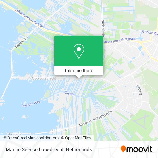 Marine Service Loosdrecht Karte