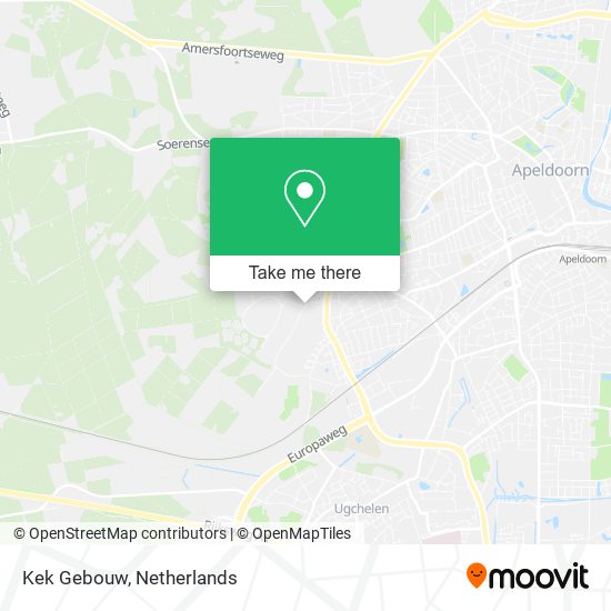 Kek Gebouw map