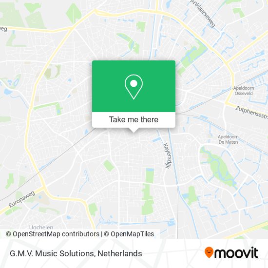 G.M.V. Music Solutions map