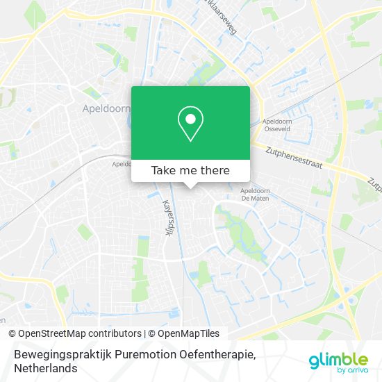 Bewegingspraktijk Puremotion Oefentherapie map