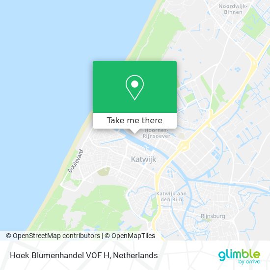 Hoek Blumenhandel VOF H map