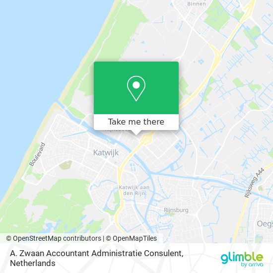 A. Zwaan Accountant Administratie Consulent map