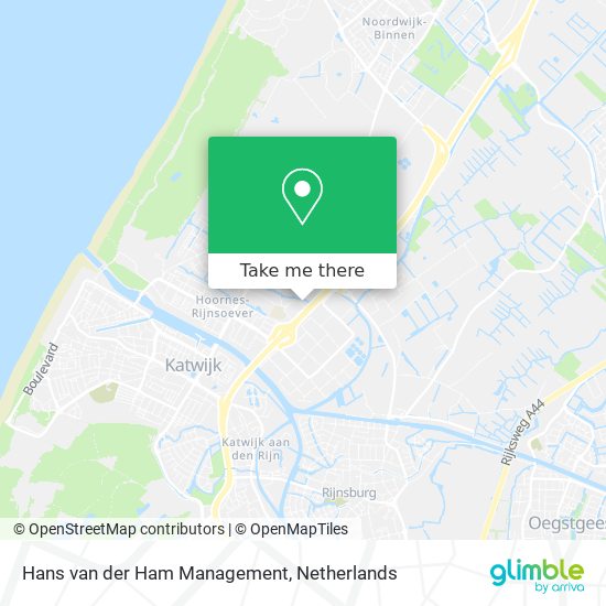 Hans van der Ham Management Karte