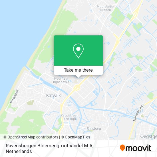 Ravensbergen Bloemengroothandel M A Karte