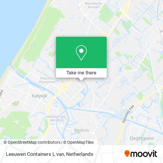 Leeuwen Containers L van map