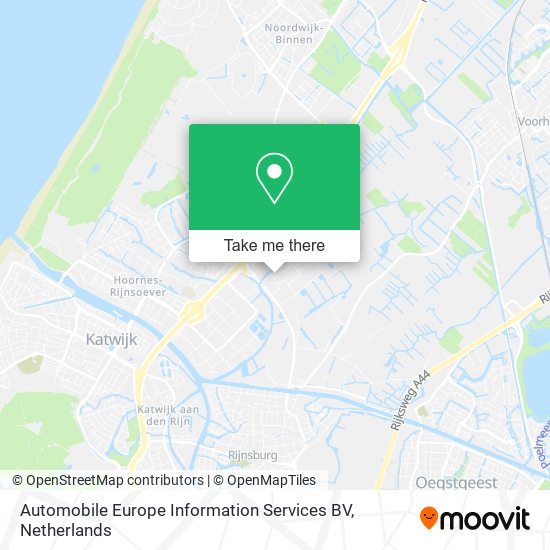 Automobile Europe Information Services BV map