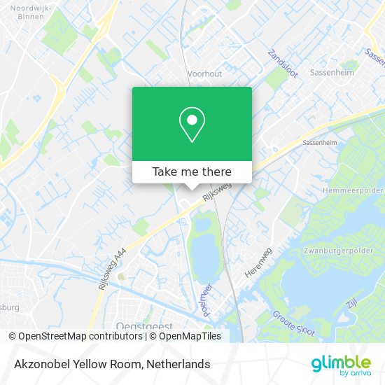 Akzonobel Yellow Room map