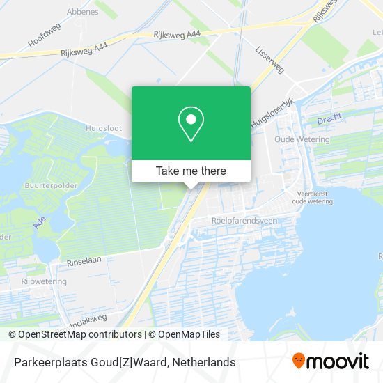 Parkeerplaats Goud[Z]Waard map