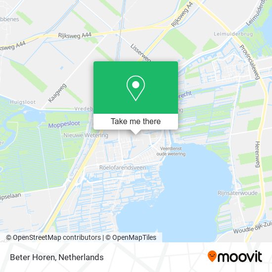 Beter Horen map