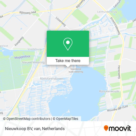 Nieuwkoop BV, van map