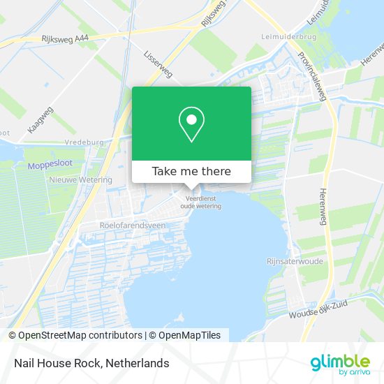 Nail House Rock map