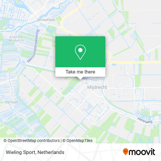 Wieling Sport map