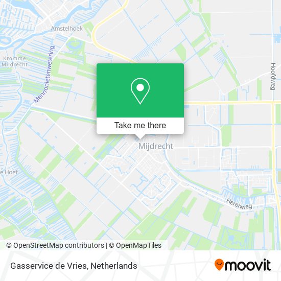 Gasservice de Vries map