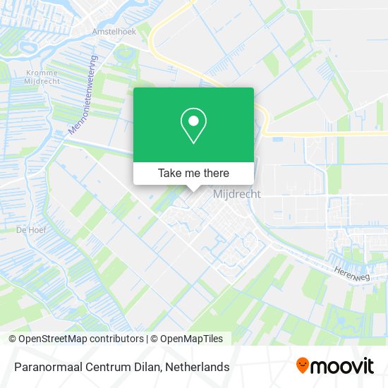 Paranormaal Centrum Dilan map