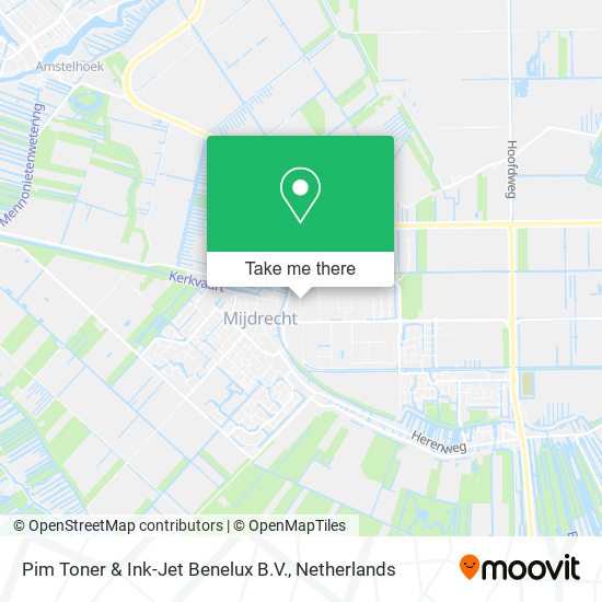 Pim Toner & Ink-Jet Benelux B.V. map