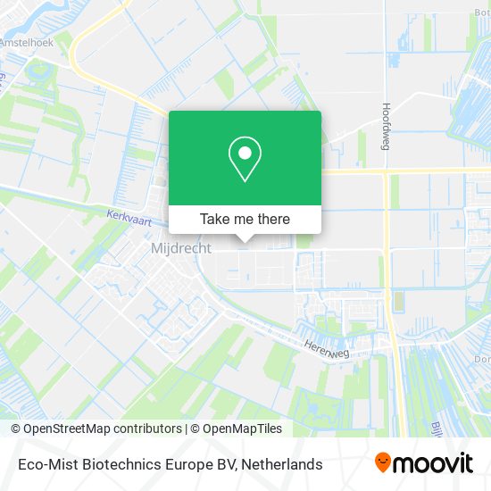 Eco-Mist Biotechnics Europe BV map