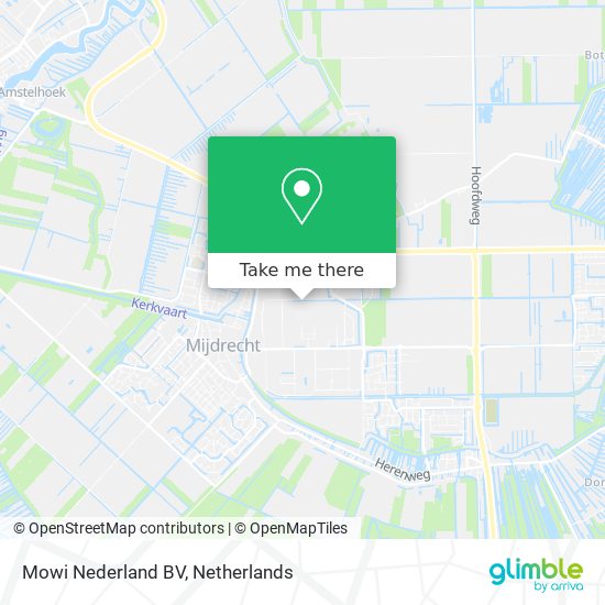 Mowi Nederland BV Karte