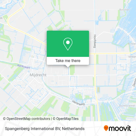 Spangenberg International BV map