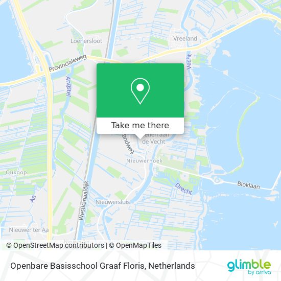 Openbare Basisschool Graaf Floris map