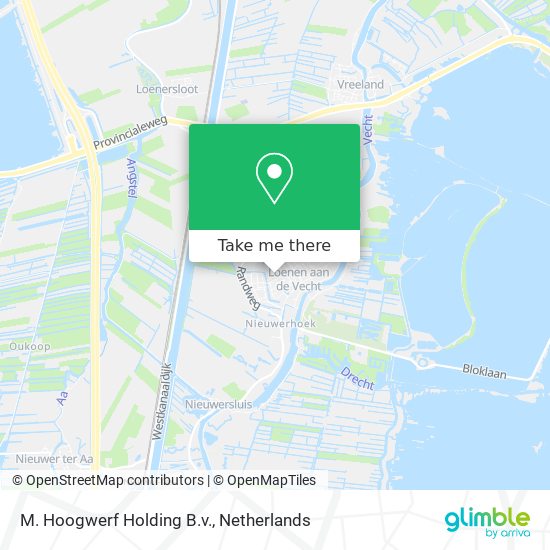 M. Hoogwerf Holding B.v. map