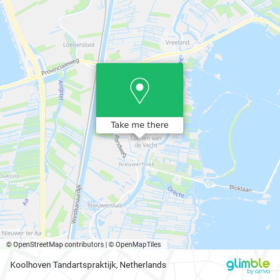 Koolhoven Tandartspraktijk map
