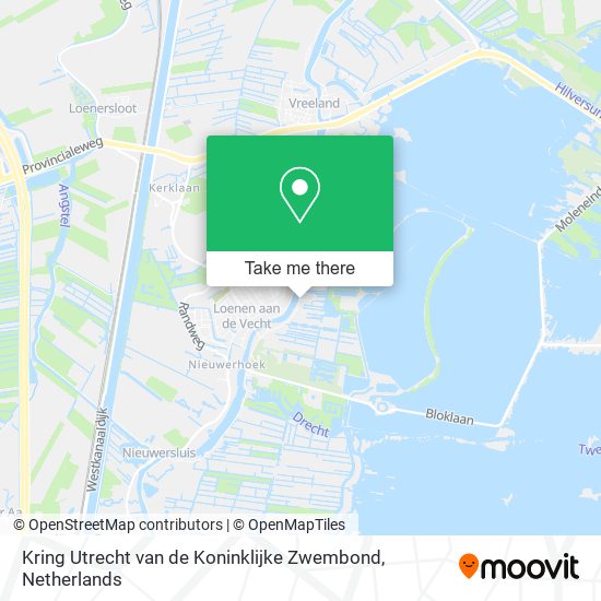 Kring Utrecht van de Koninklijke Zwembond map
