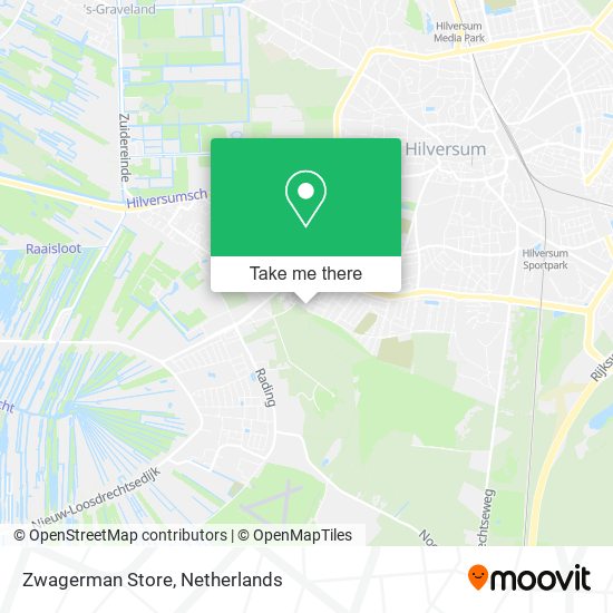 Zwagerman Store map