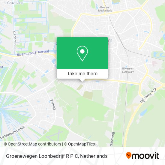 Groenewegen Loonbedrijf R P C map