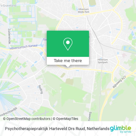 Psychotherapiepraktijk Harteveld Drs Ruud Karte