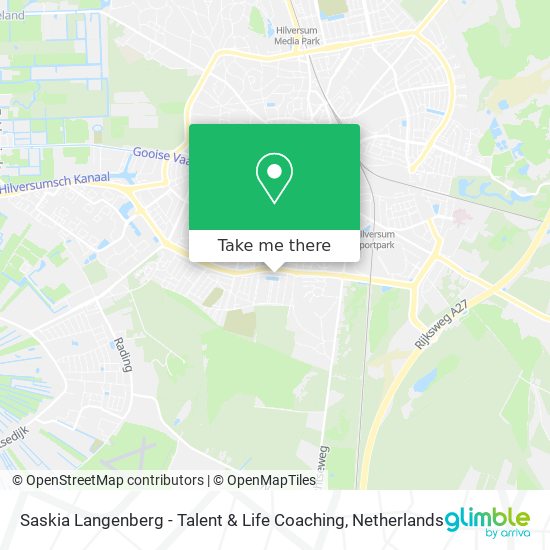Saskia Langenberg - Talent & Life Coaching map