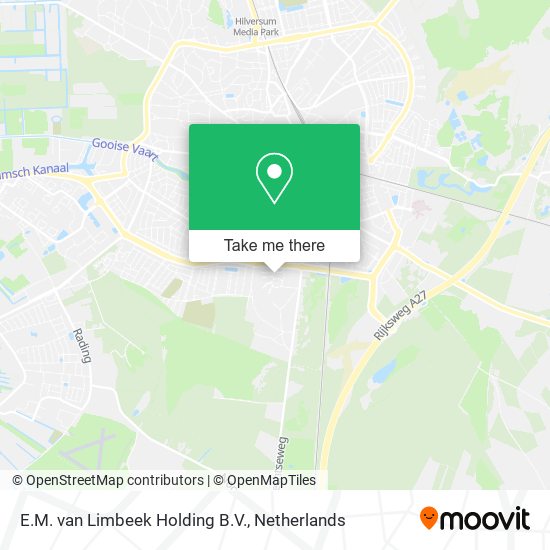 E.M. van Limbeek Holding B.V. map