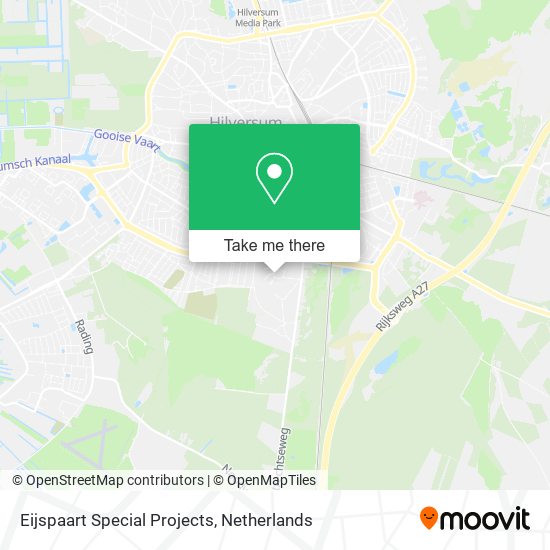 Eijspaart Special Projects map