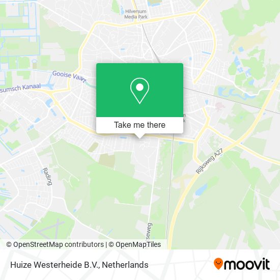 Huize Westerheide B.V. map