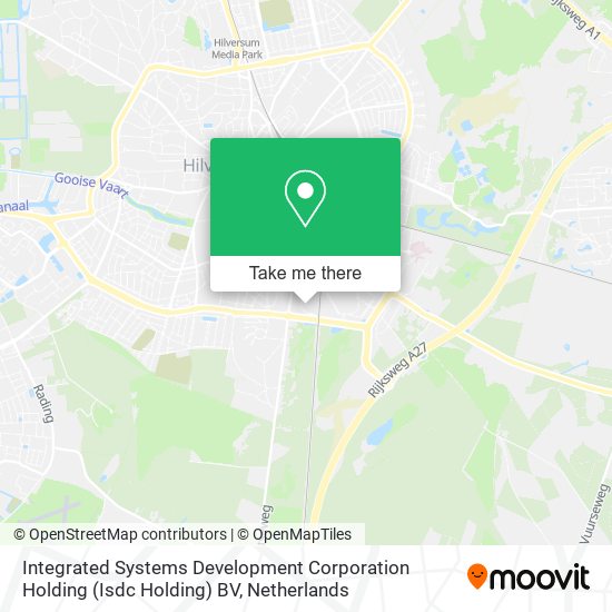 Integrated Systems Development Corporation Holding (Isdc Holding) BV map
