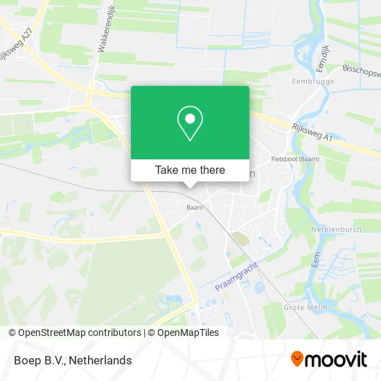Boep B.V. map