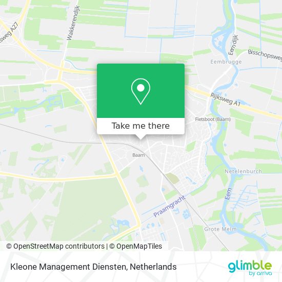Kleone Management Diensten map